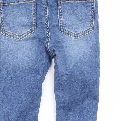 F&F Girls Blue   Bootcut Jeans Size 9 Months