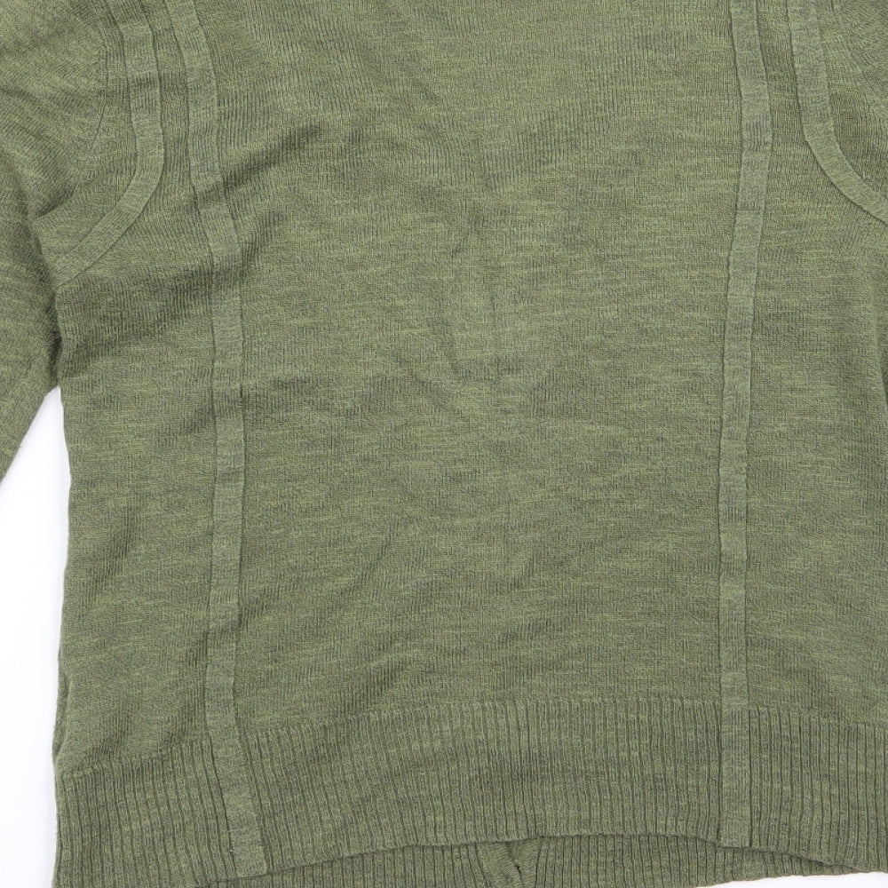 Preworn Womens Green   Cardigan Jumper Size XS