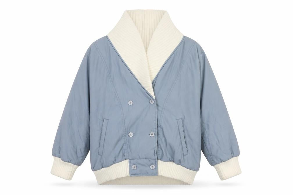 Top Lady Womens Blue   Jacket Coat Size 14