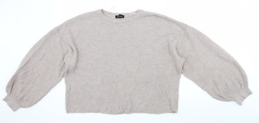 New Look Womens Purple   Pullover Jumper Size M
