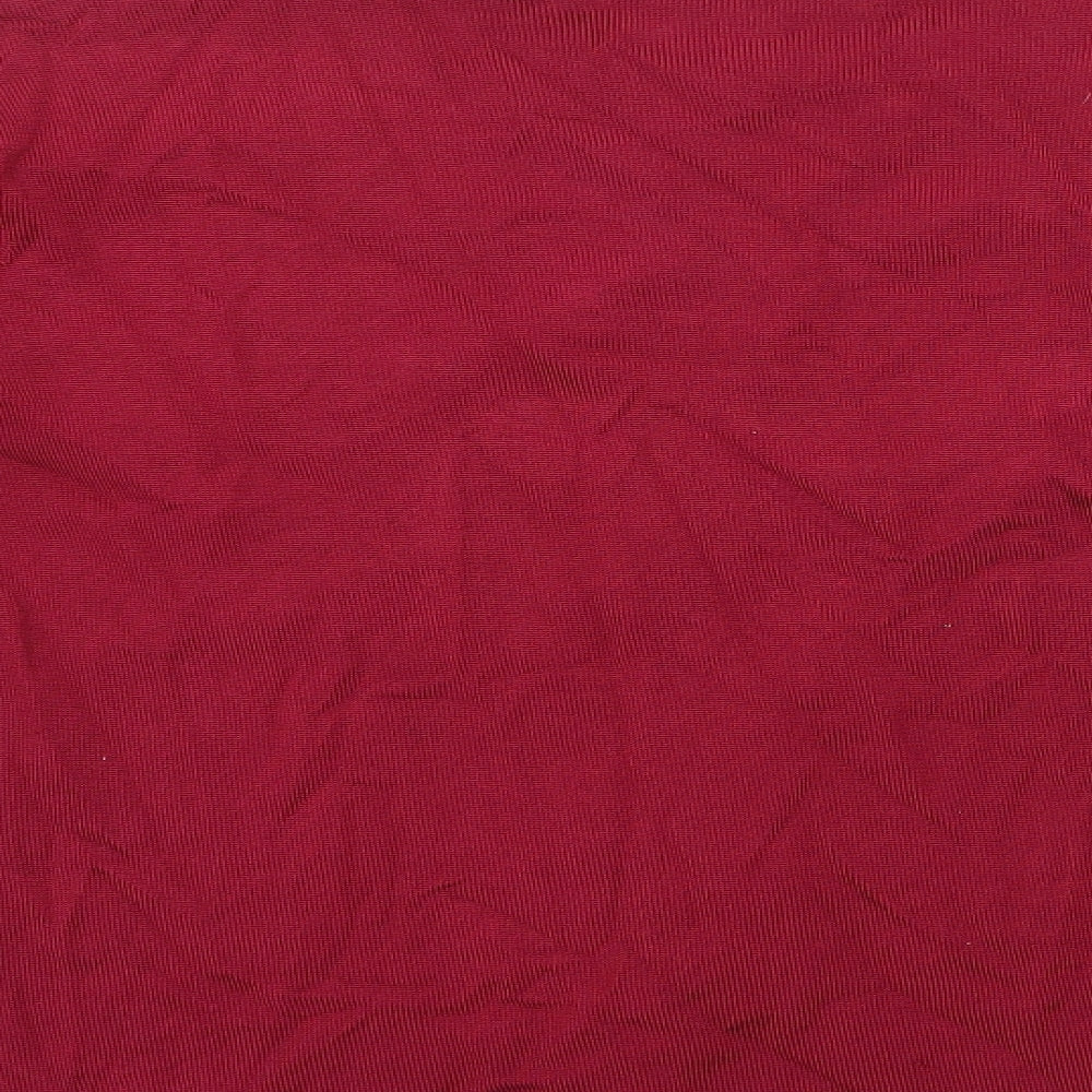 Edina Womens Red   Basic Blouse Size L