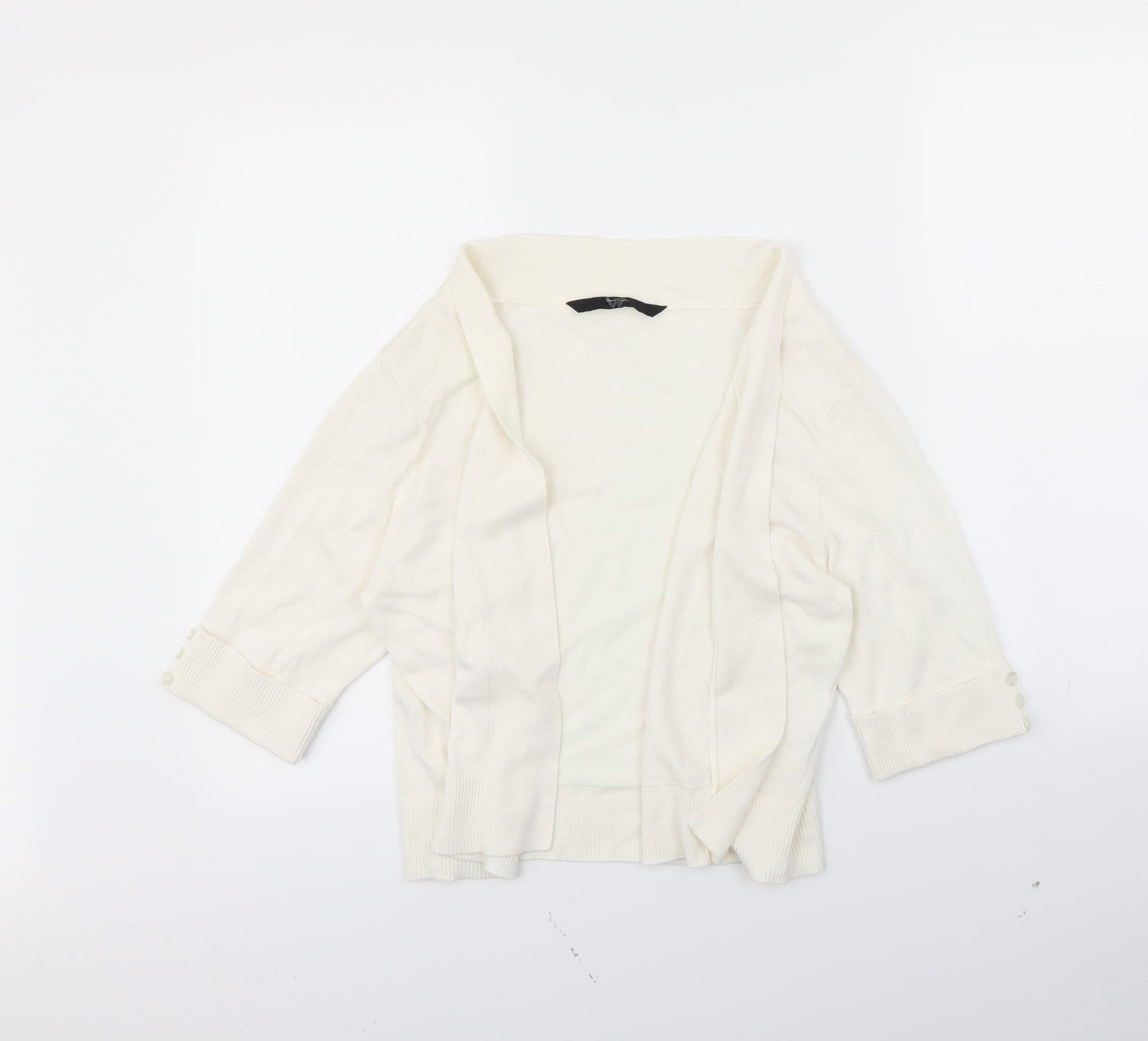 BHS Womens Ivory   Cardigan Jumper Size 16