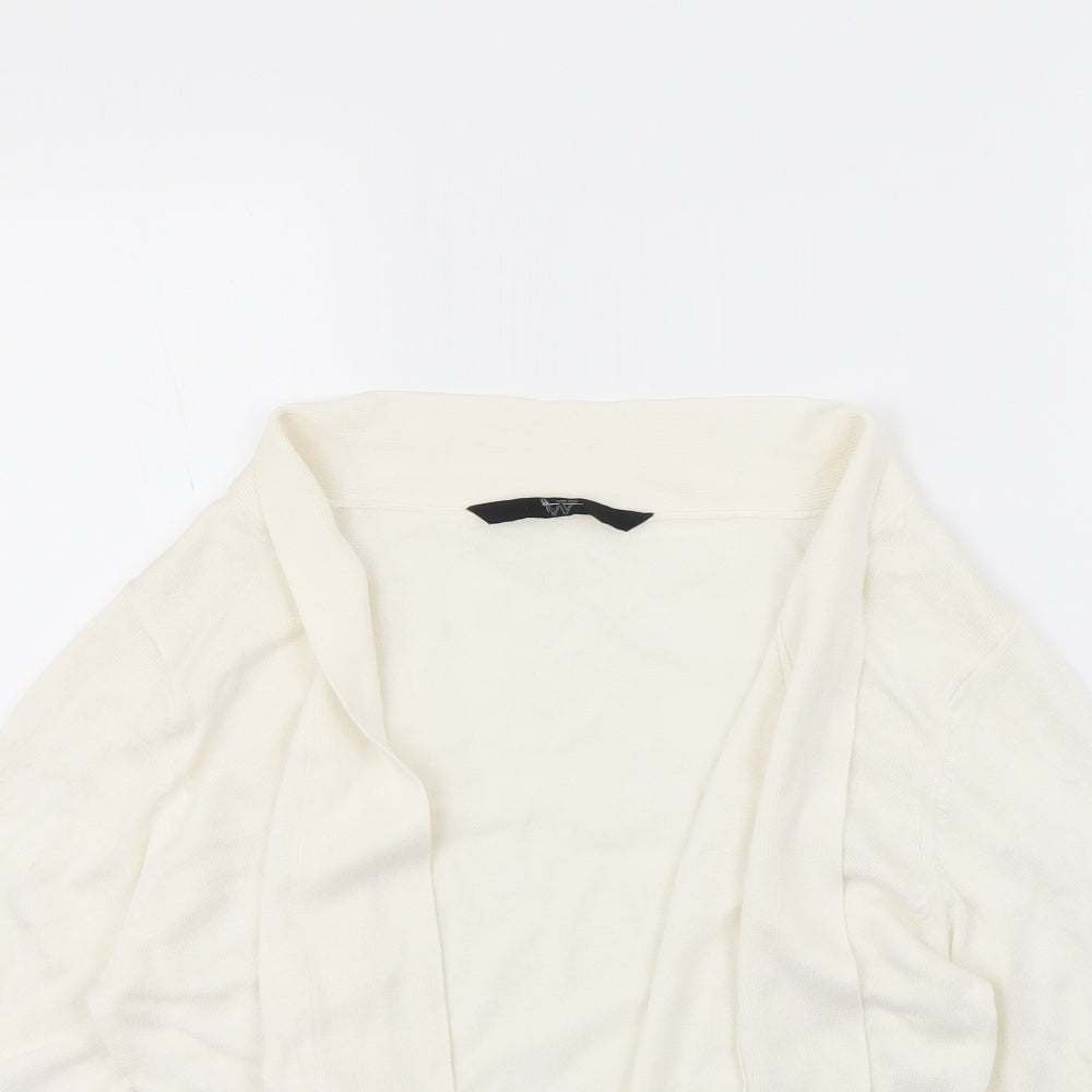 BHS Womens Ivory   Cardigan Jumper Size 16