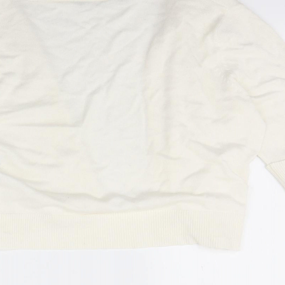 BHS Womens Ivory   Cardigan Jumper Size 16
