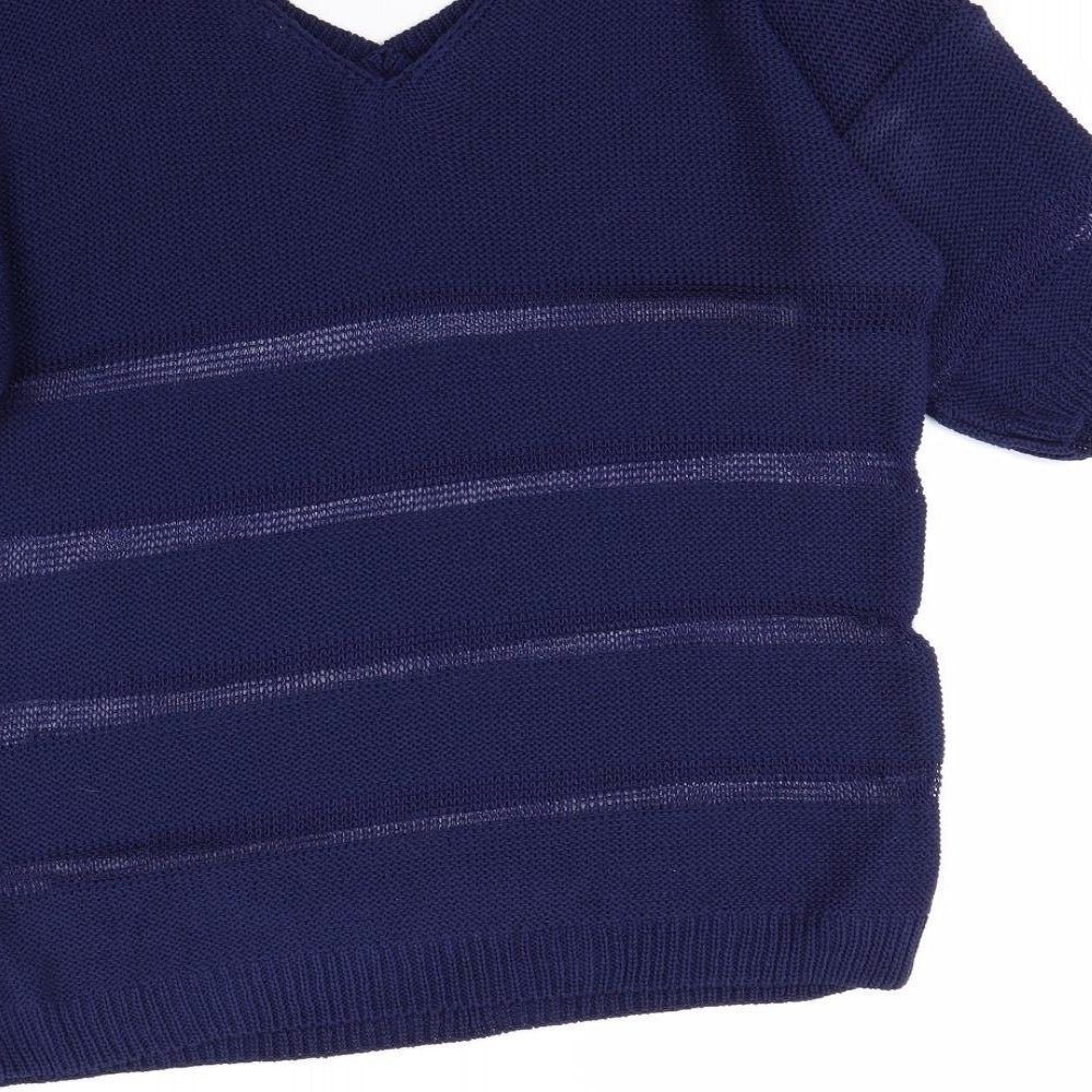 River Island Womens Blue   Pullover Jumper Size 10