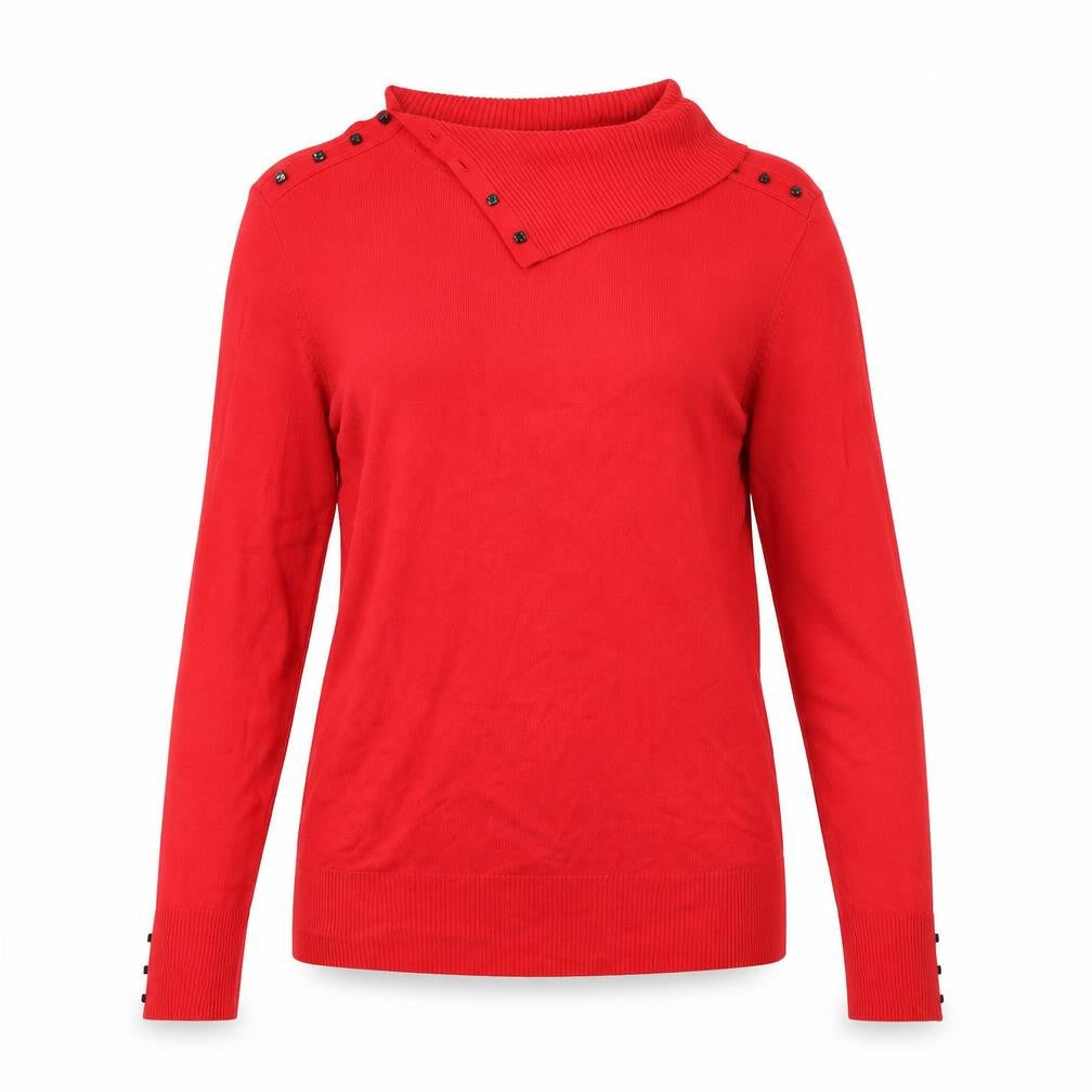 Lakeland Womens Red   Pullover Jumper Size 18