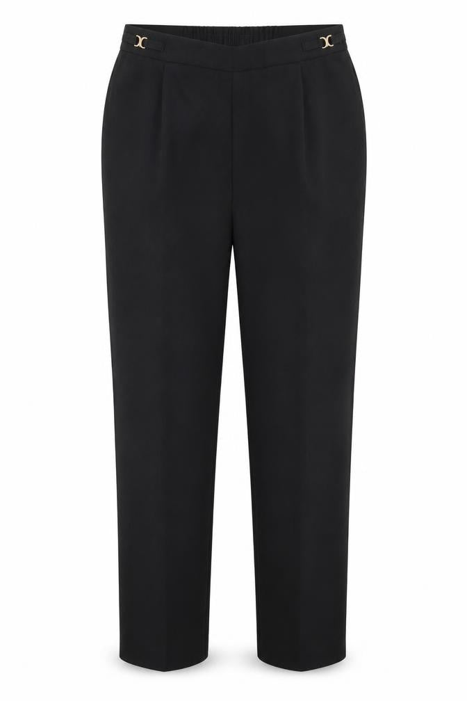 Bonmarché Womens Black Dress Pants Trousers Size 12 L29 in