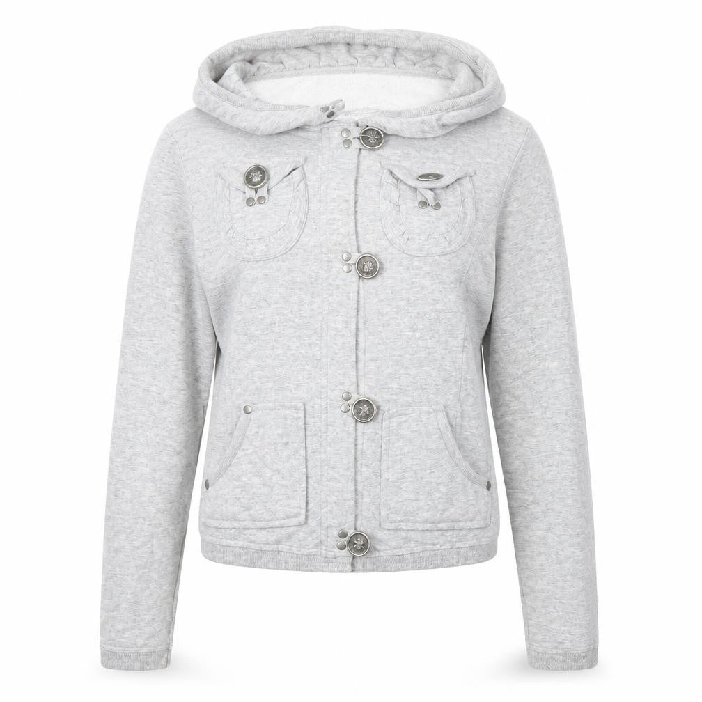 Aila Womens Grey   Jacket  Size S