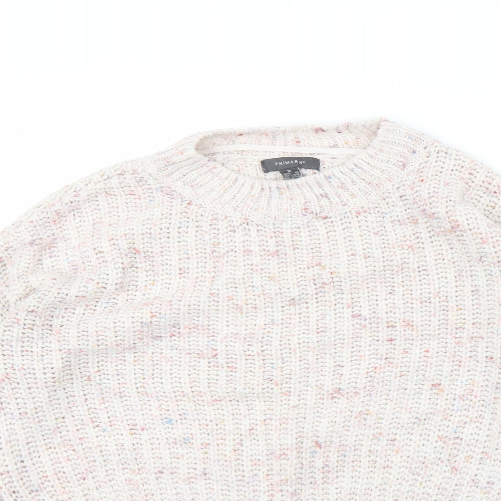 Primark Womens Pink   Pullover Jumper Size XS