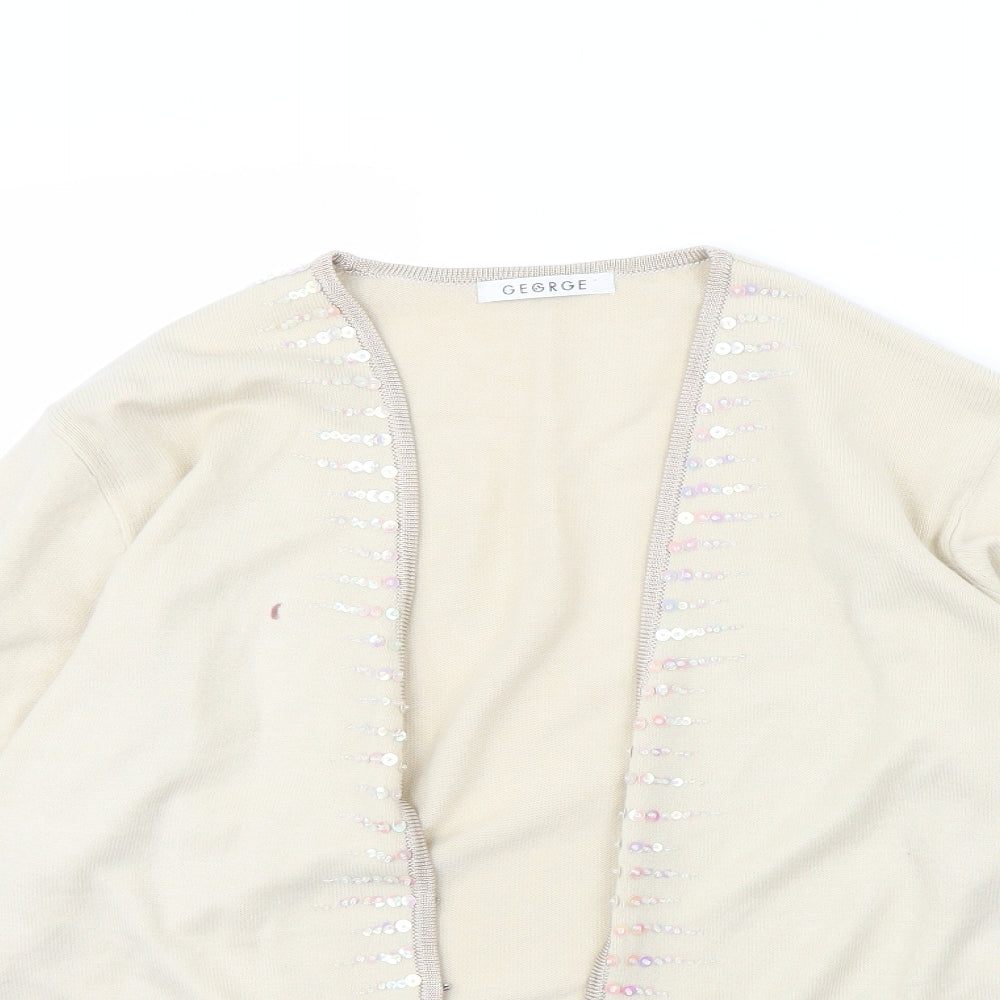 George Womens Beige   Jacket  Size 16