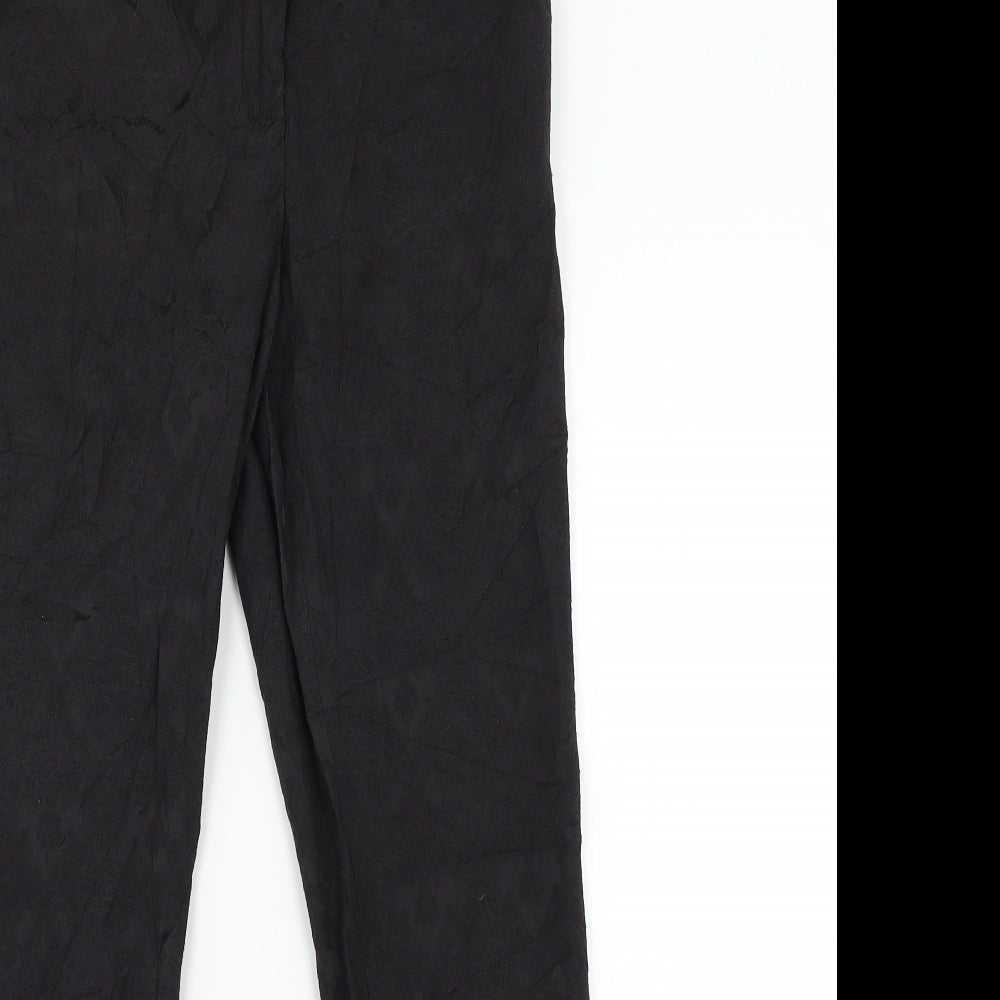 Atmosphere Womens Black   Trousers  Size 8 L29 in - Brocade