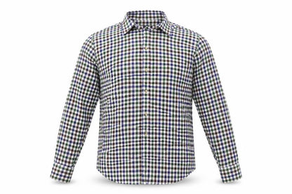 County Mens Multicoloured Check Flannel  Button-Up Size M