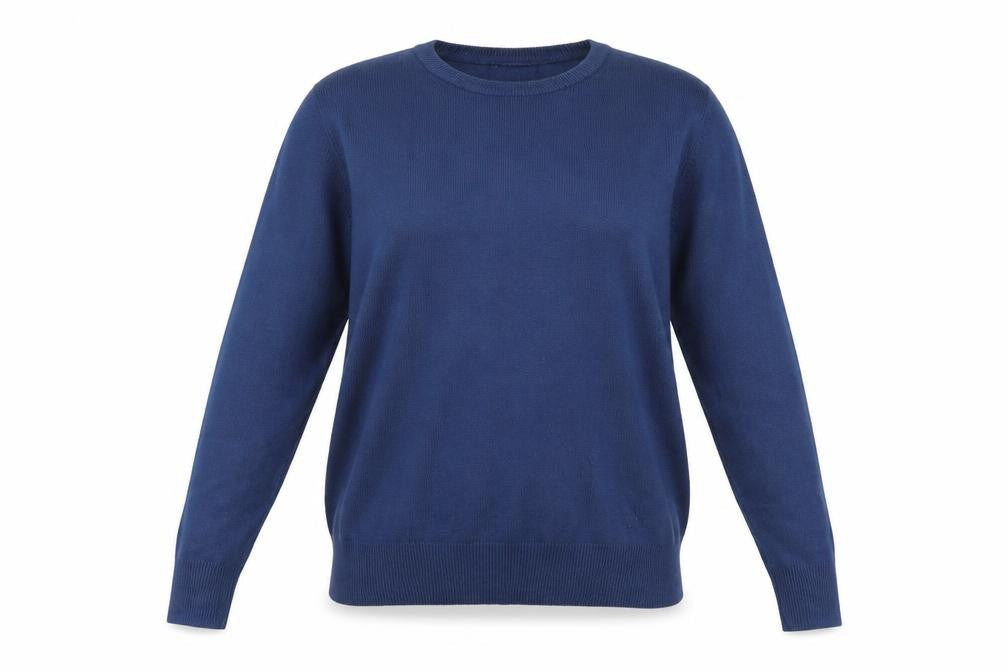 Paolucci Womens Blue  Taffeta Pullover Jumper Size S