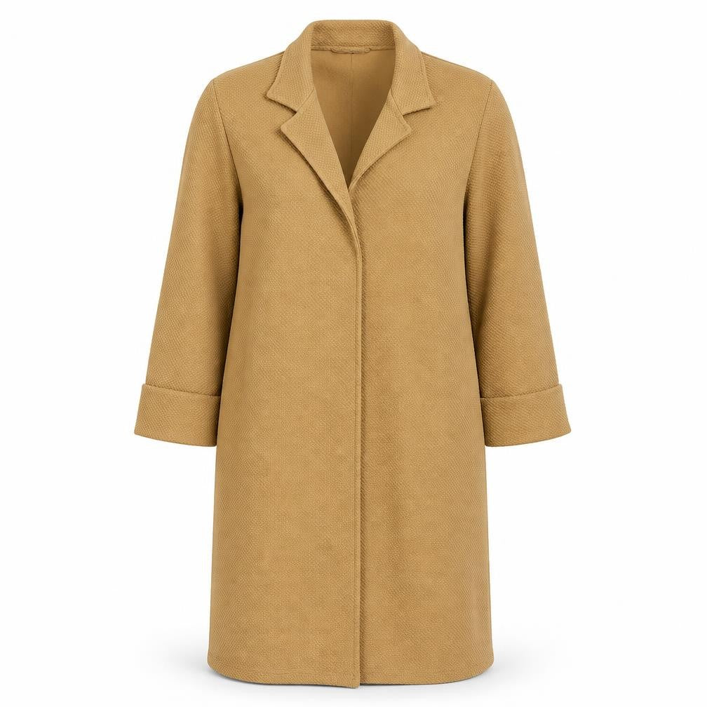Booho Womens Brown   Overcoat Jacket Size 12  - overcoat