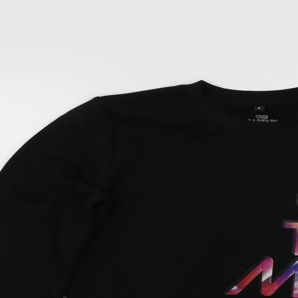 Continental Mens Black   Pullover Sweatshirt Size S  - Marvel