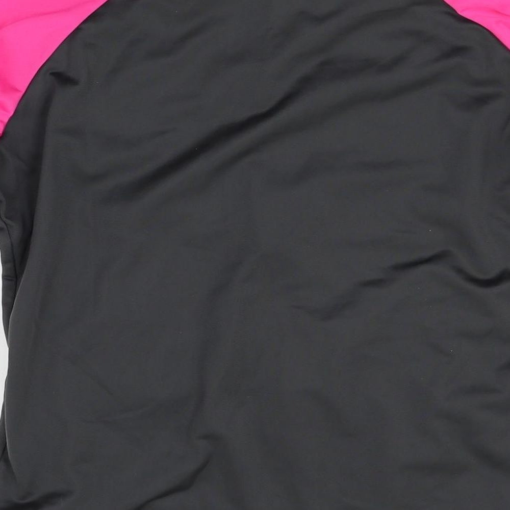 oxylane Girls Pink   Basic Coat Jacket Size 14 Years