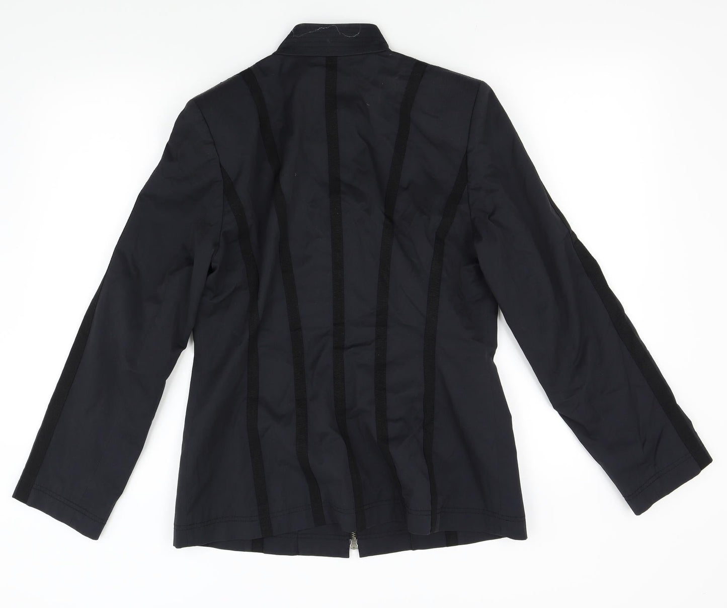 Linea Womens Black   Rain Coat Blazer Size 12