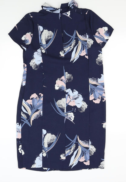 Next Womens Blue Floral  Kaftan  Size 12