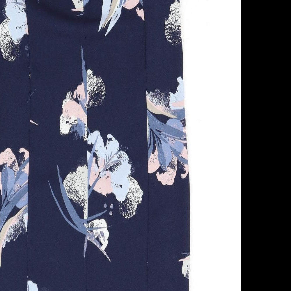 NEXT Womens Blue Floral  Kaftan  Size 12