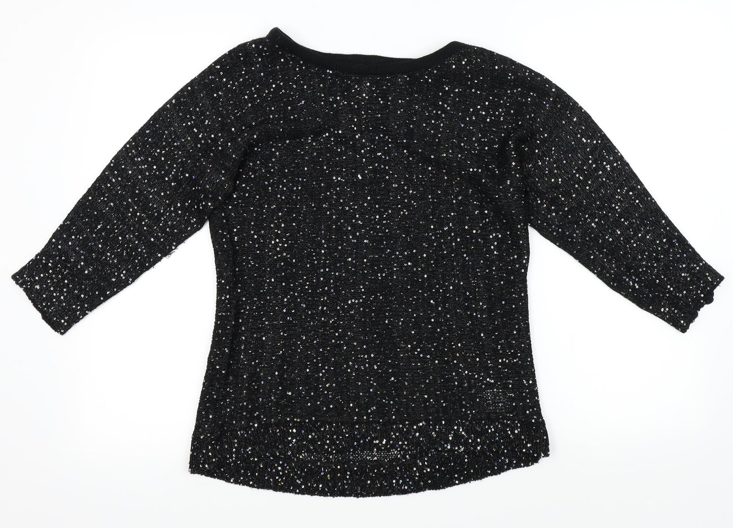 Tommy & Kate Womens Black   Pullover Jumper Size 12