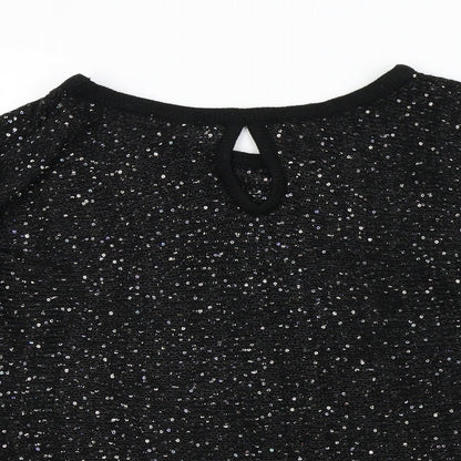 Tommy & Kate Womens Black   Pullover Jumper Size 12
