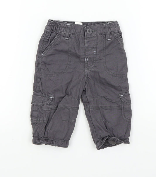 George  Grey   Cargo Jeans Size 3-6 Months