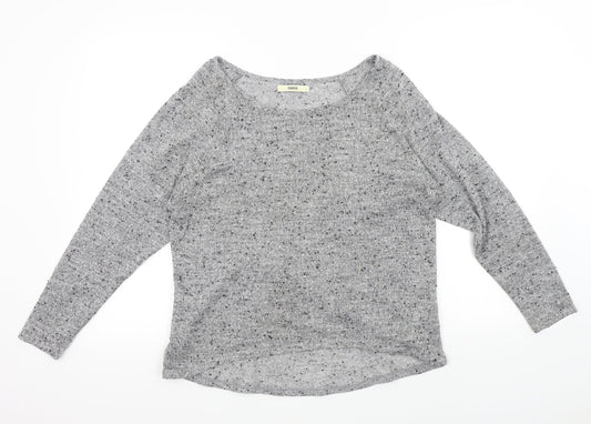 Oasis Womens Grey   Pullover Jumper Size L