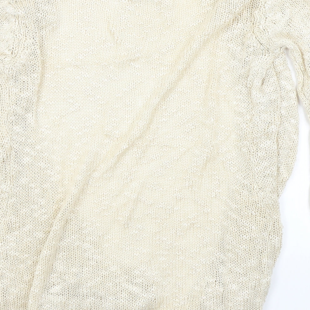 Apricot Womens Beige   Cardigan Jumper Size 8
