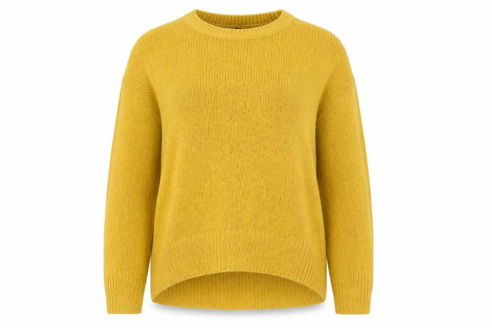 New Look Womens Yellow   Pullover Jumper Size L