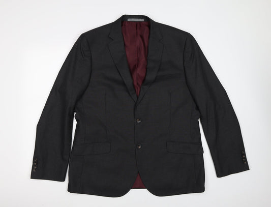 Marks and Spencer Mens Grey   Jacket Suit Jacket Size 44