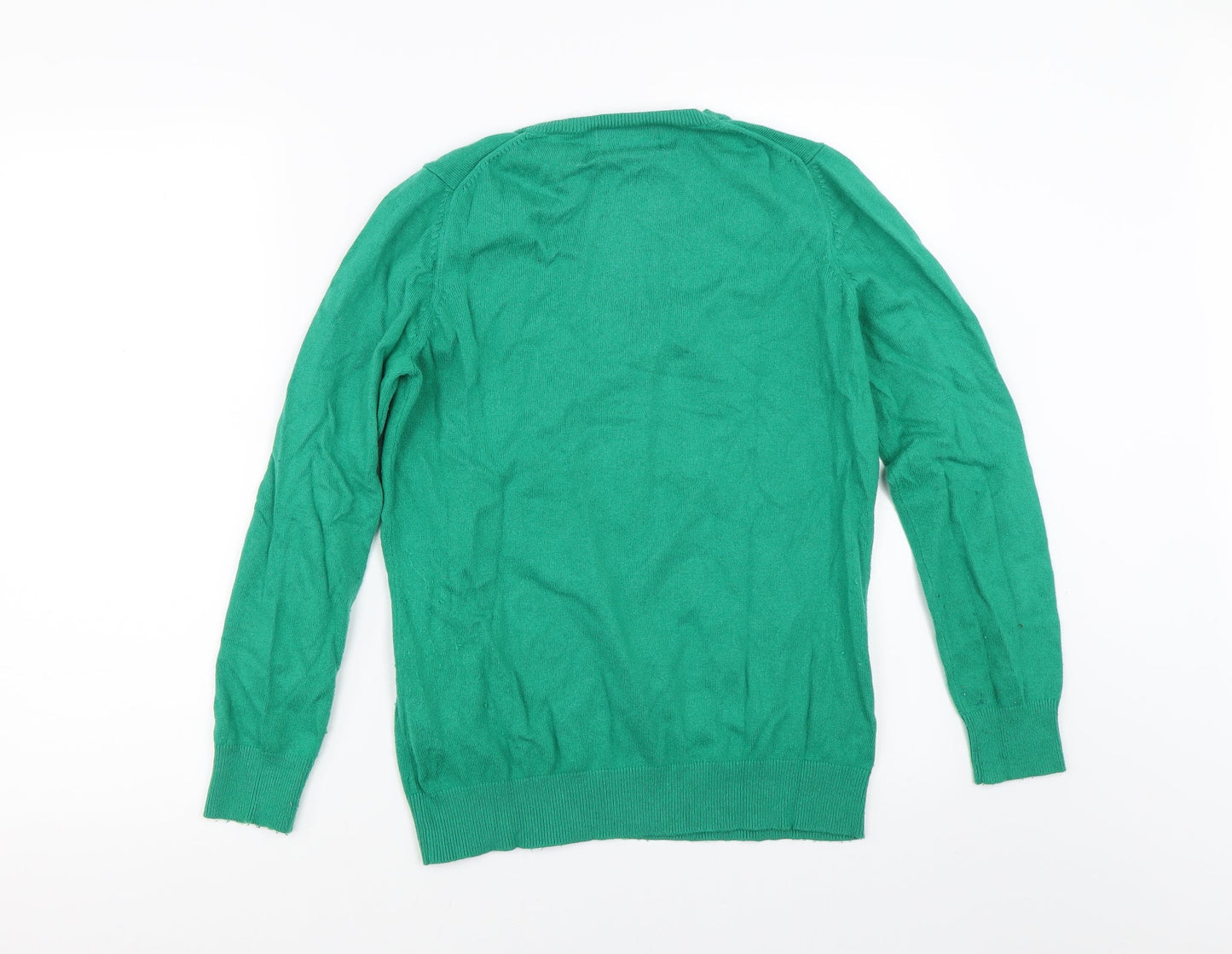 Marks and Spencer Womens Green   Pullover Jumper Size 14