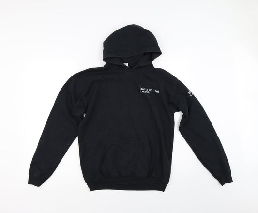 Gildan Boys Black   Pullover Hoodie Size XL