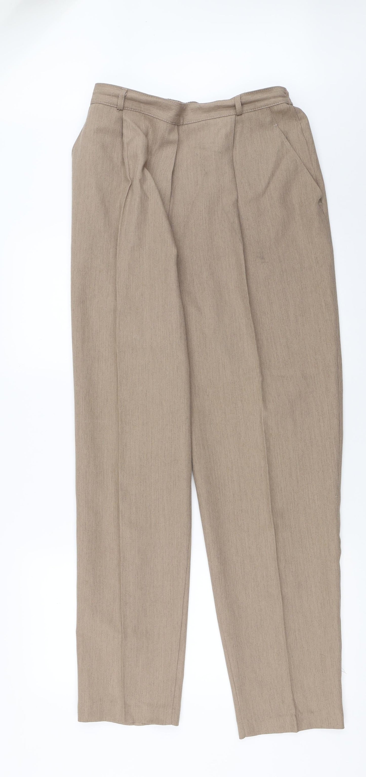 Marks and Spencer Womens Beige   Trousers  Size 16 L32 in