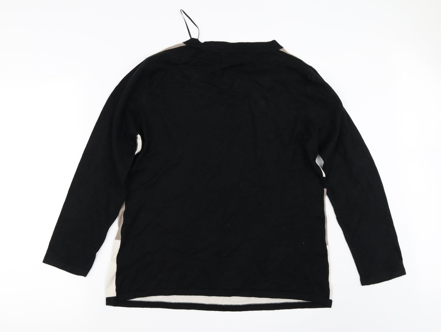 ALEXARA Womens Black   Pullover Jumper Size XL