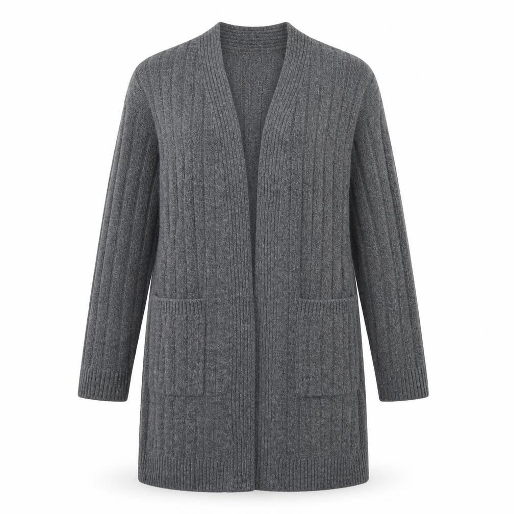 Primark Womens Grey   Cape Jumper Size S  - Split back