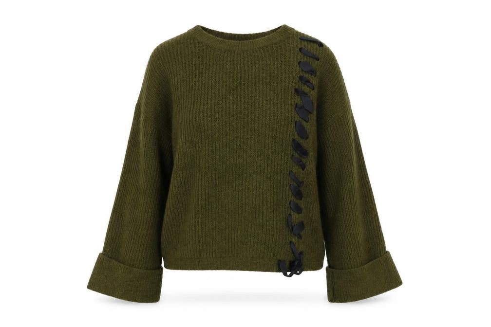 Topshop Womens Green   Pullover Jumper Size 10