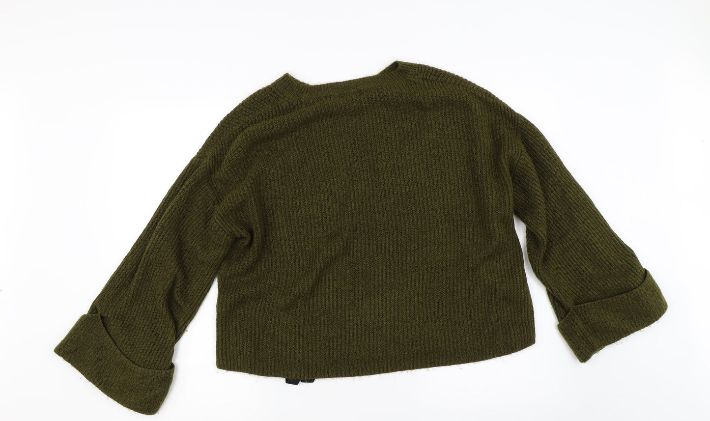 Topshop Womens Green   Pullover Jumper Size 10