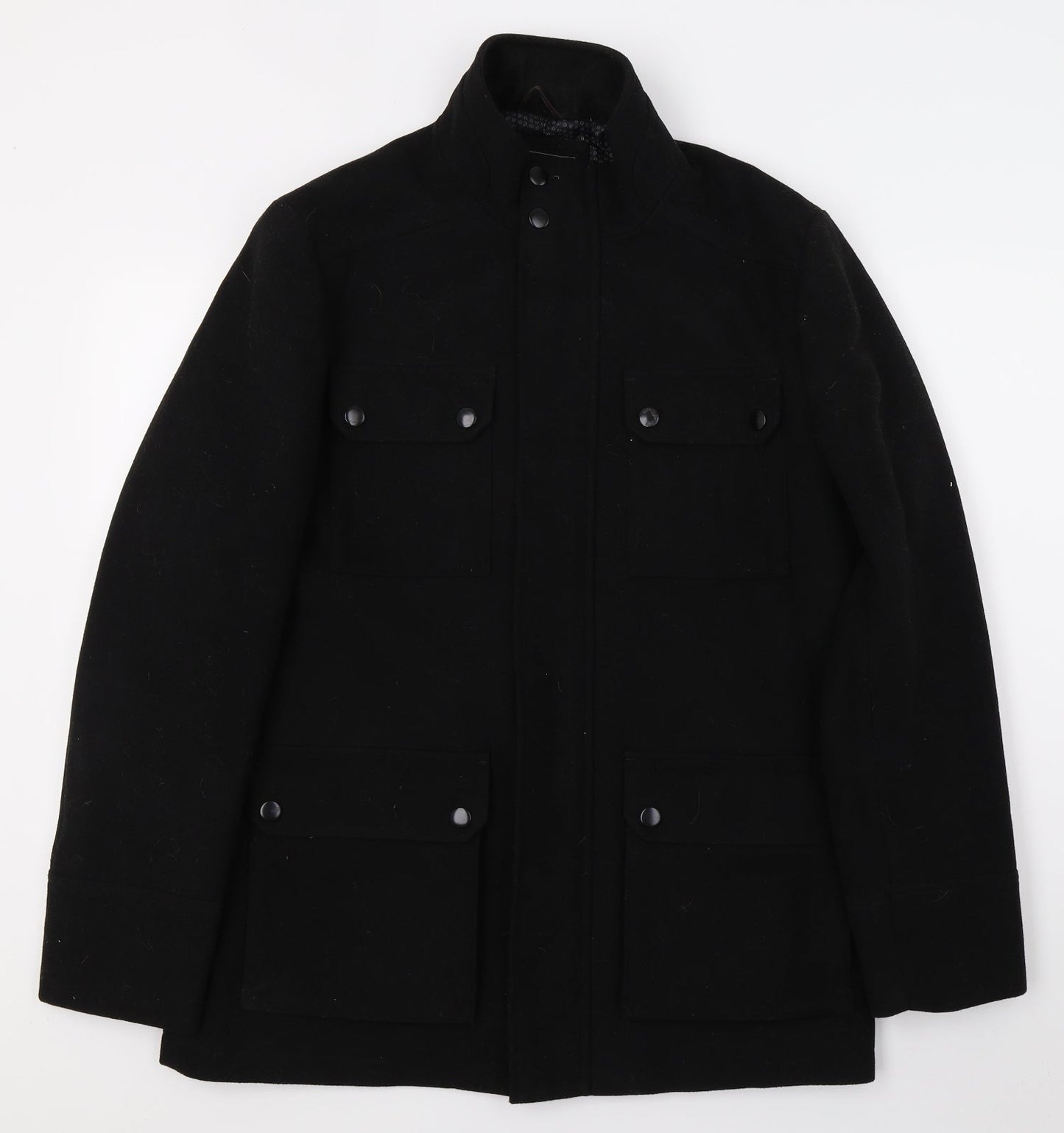 Atlantic Bay Mens Black   Jacket  Size M