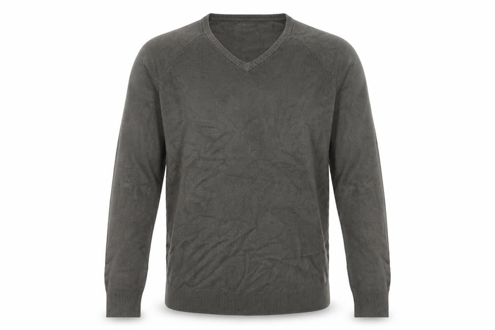 AD CS2 Mens Grey  Knit Pullover Jumper Size M