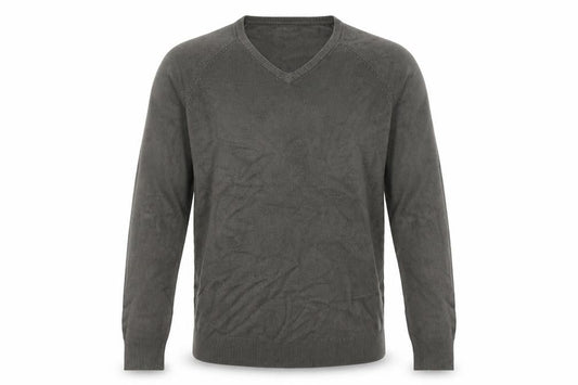 AD CS2 Mens Grey  Knit Pullover Jumper Size M