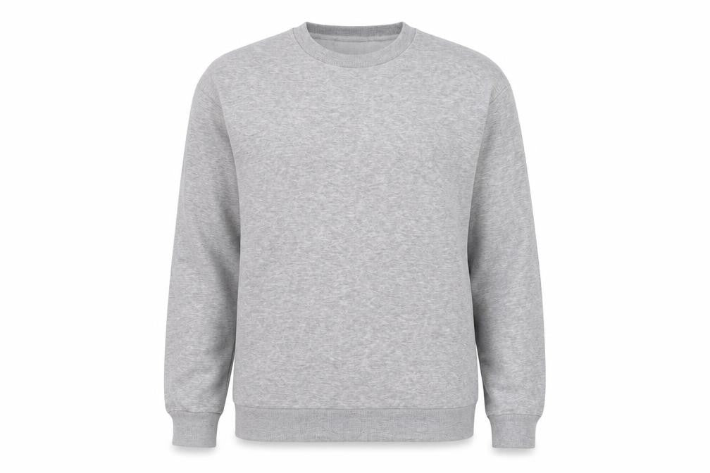 George Womens Grey  Jersey Pullover Sweatshirt Size L