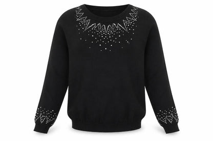 Dorothy Perkins Womens Black  Knit Pullover Jumper Size 10