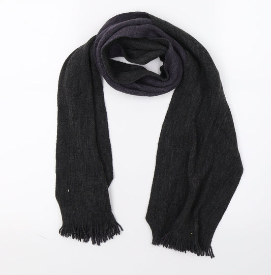 Preworn Unisex Grey  Knit  Scarf