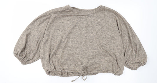 George Womens Brown   Pullover Jumper Size S