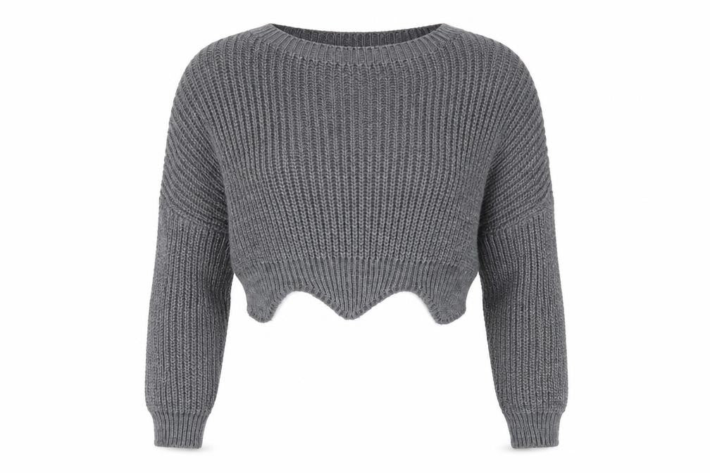 Loving This Womens Grey   Pullover Jumper Size S