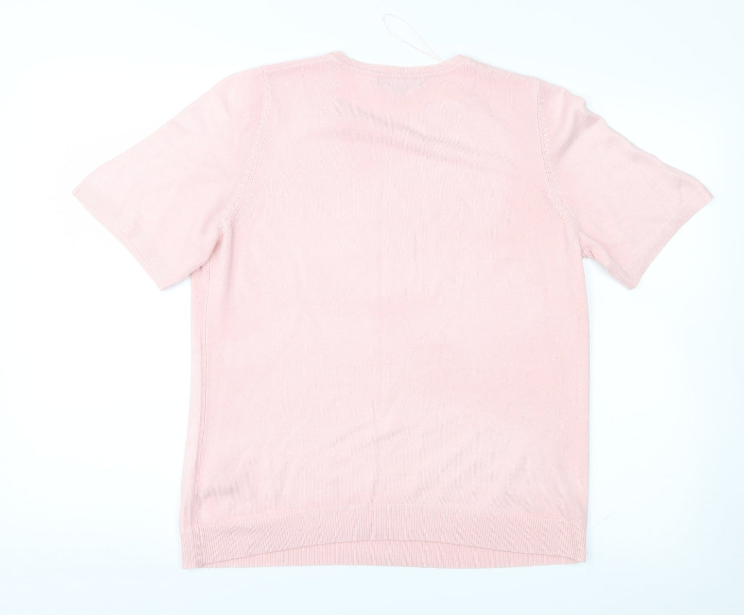 Bonmarché Womens Pink   Pullover Jumper Size 12