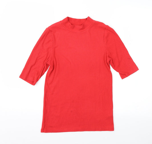 F&F Womens Red   Pullover Jumper Size 10
