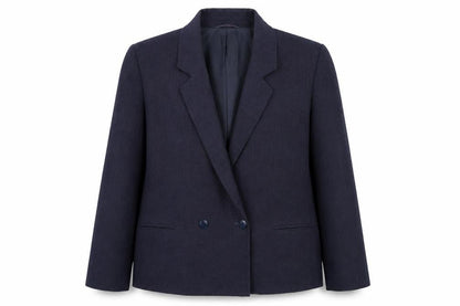 St Michael Womens Blue Jacket Suit Jacket Size 14