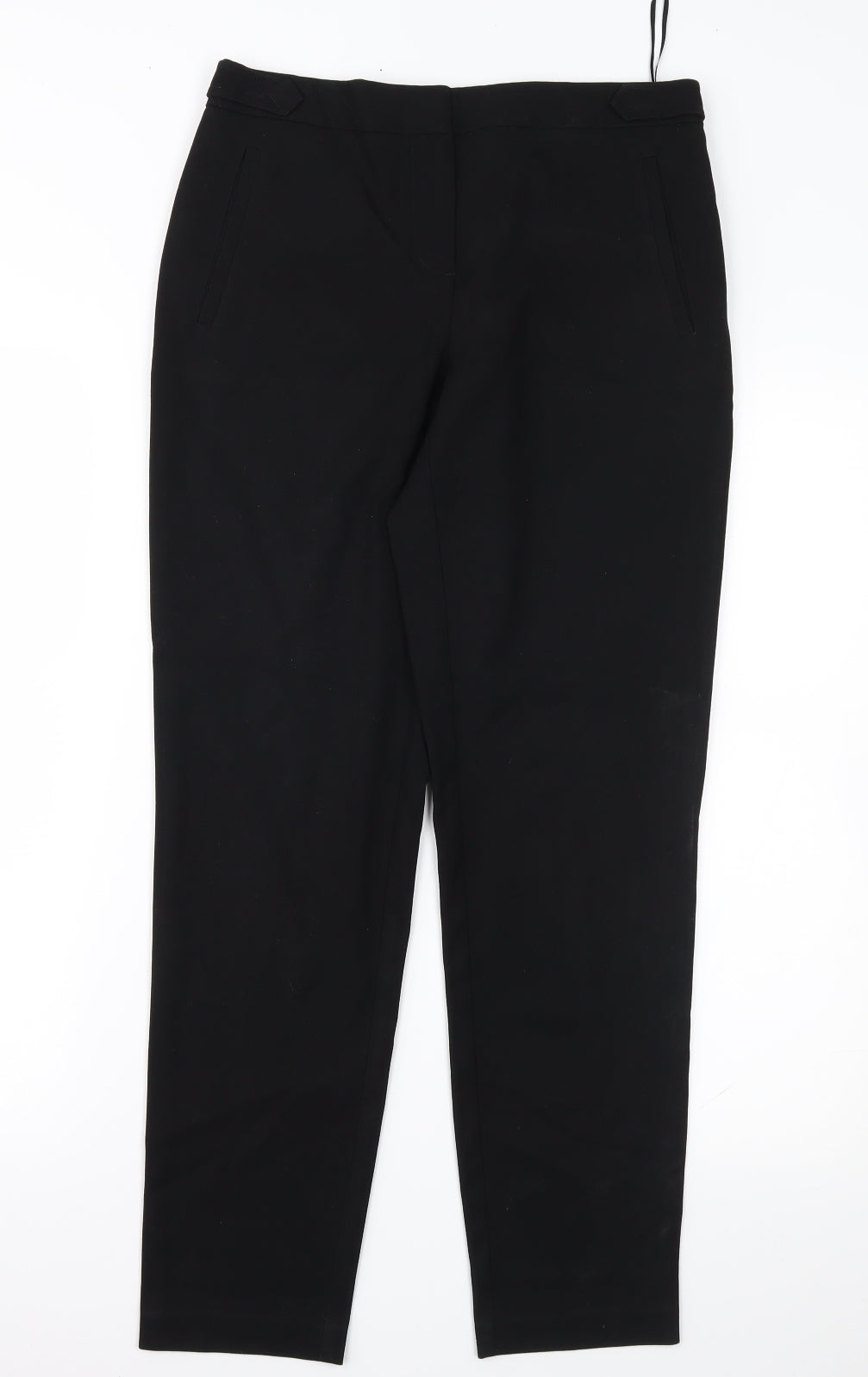 NEXT Womens Black   Trousers  Size 8 L27 in