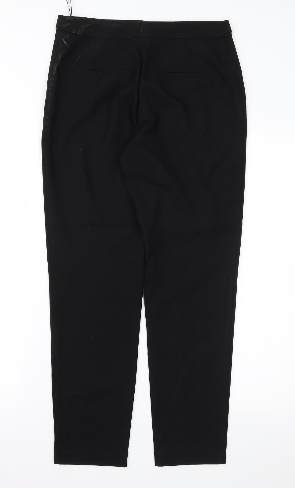 NEXT Womens Black   Trousers  Size 8 L27 in